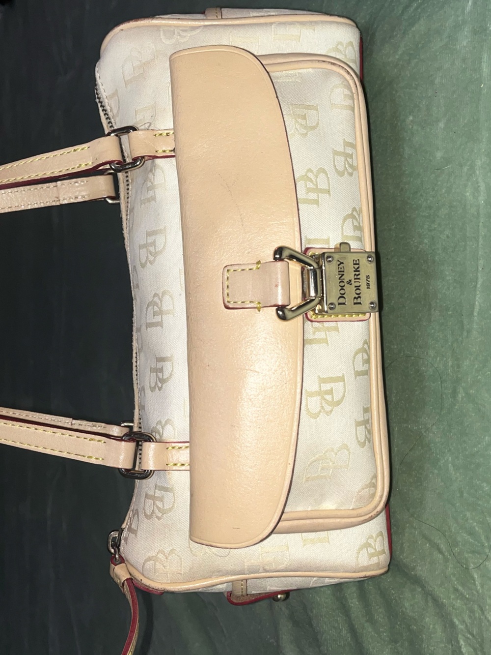 Vintage Dooney and Bourke Signature DB Mini